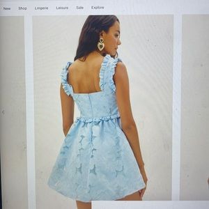 Brand new with tags for love and lemons Evelyn Party Dress